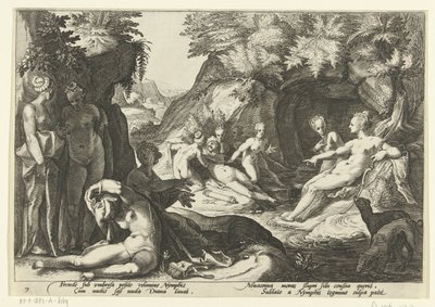 Diana ontdekt de zwangerschap van Callisto (Ovidius