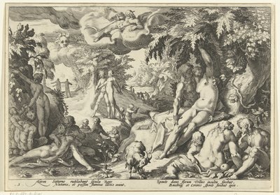 Gouden Eeuw door Hendrick Goltzius (workshop of)