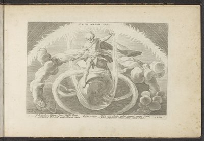 Orde in de Chaos door Hendrick Goltzius (workshop of)