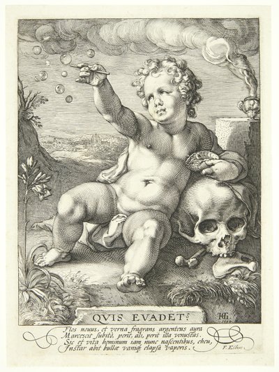 Allegorie over de vergankelijkheid van het leven (