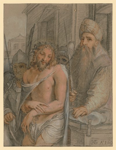 Ecce homo door Hendrick Goltzius