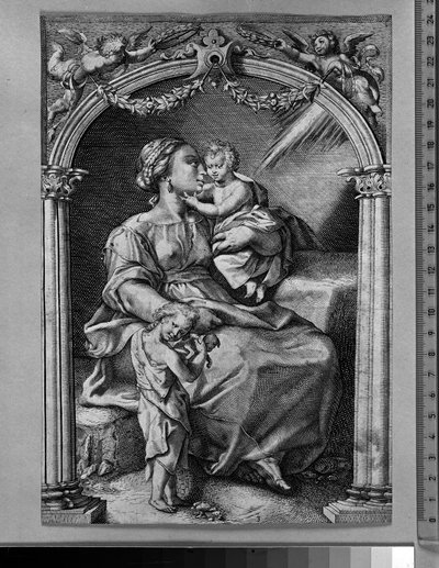 Naastenliefde door Hendrick Goltzius
