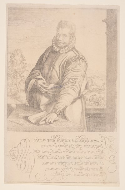Philips Galle door Hendrick Goltzius