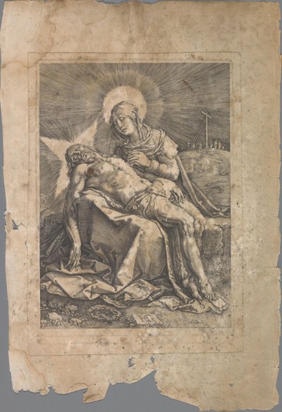 Pièta door Hendrick Goltzius