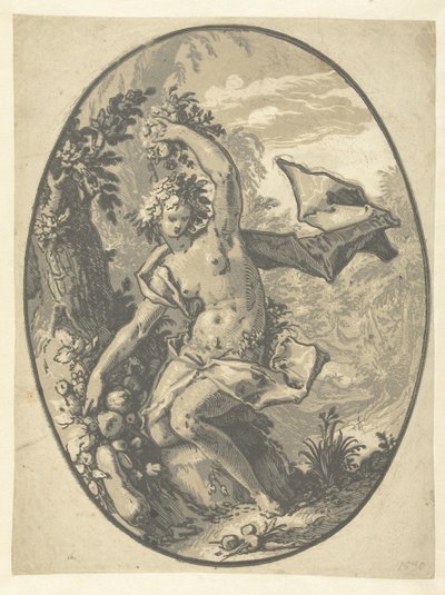 Proserpina door Hendrick Goltzius