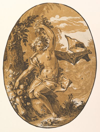 Proserpina door Hendrick Goltzius