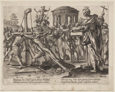 St. Philippus door Hendrick Goltzius