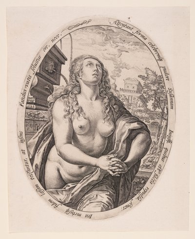 Susanna door Hendrick Goltzius