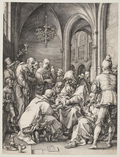De Besnijdenis door Hendrick Goltzius