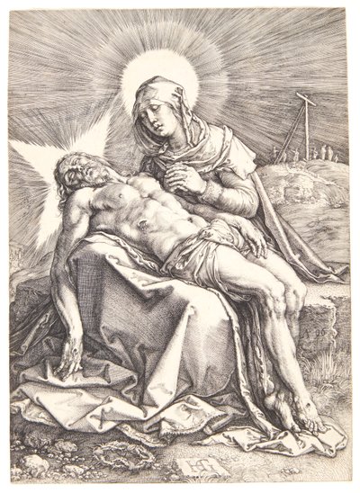 De bewening van de Maagd door Hendrick Goltzius