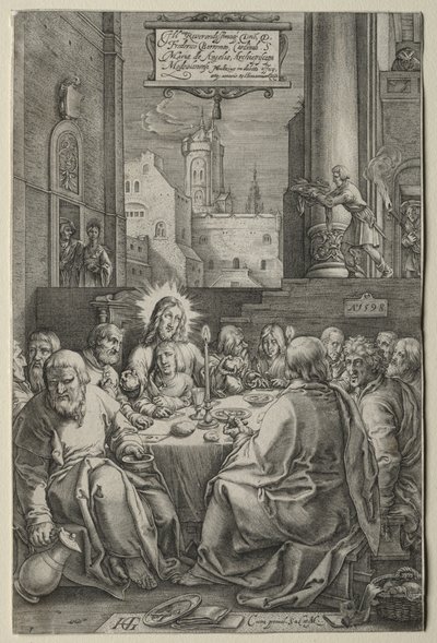 De Passie door Hendrick Goltzius