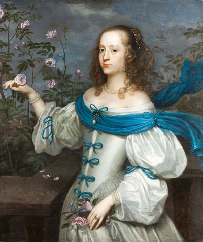 Gravin Beata Elisabeth von Königsmarck door Hendrick Munnichhoven