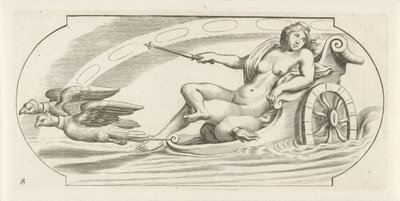 Aurora op een strijdwagen door Hendrick de Keyser (I)