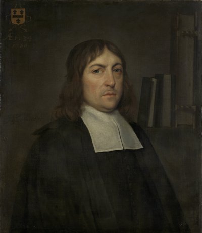Portret van Barend Hakvoort (1652-1735) door Hendrick ten Oever