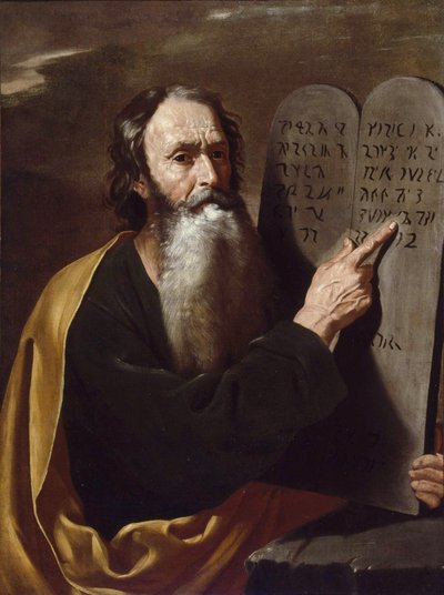 Mozes door Hendrick van (attr.to) Somer