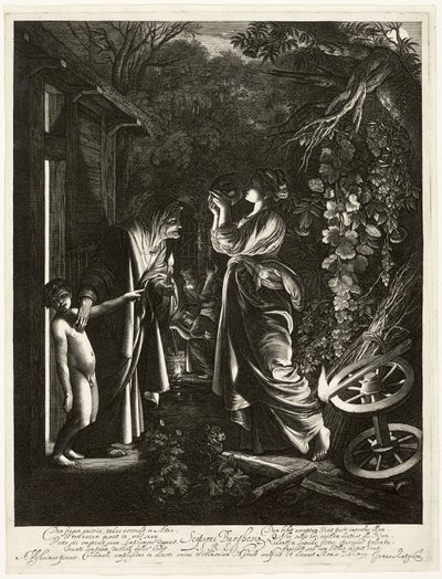 De spot van Ceres door Hendrick von Goudt