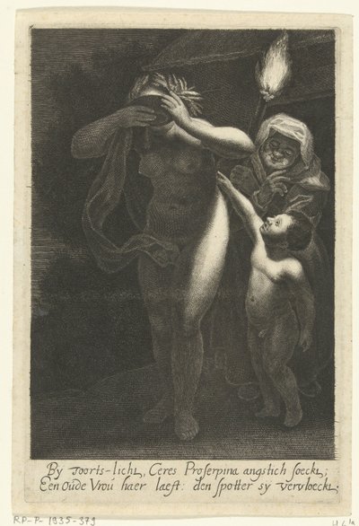 Ceres en Stellio door Hendrik Bary