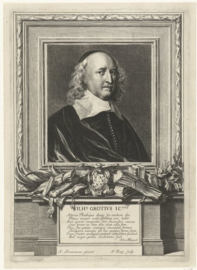 Portret van Willem de Groot door Hendrik Bary