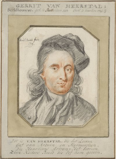 Portret van Gerrit van Heerstal door Hendrik Budde