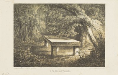 Germaans offeraltaar door Hendrik Dirk Kruseman van Elten