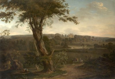 Wollaton Hall Park, Nottingham door Hendrik Frans de Cort