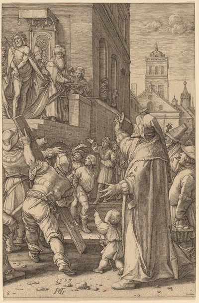 Ecce Homo door Hendrik Goltzius