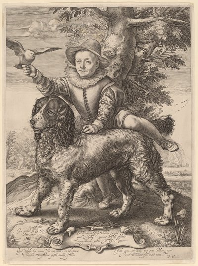 Frederik de Vries door Hendrik Goltzius
