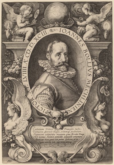Hans Bol door Hendrik Goltzius