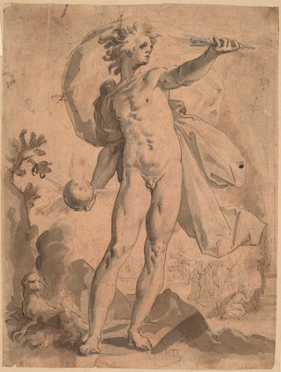 Ignis door Hendrik Goltzius