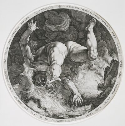 Ixion, 1588 door Hendrik Goltzius