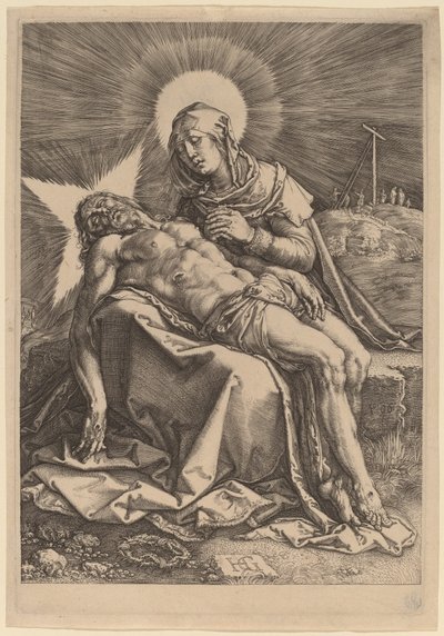 Pietà door Hendrik Goltzius