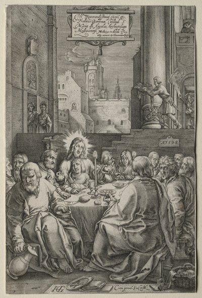De Passie door Hendrik Goltzius