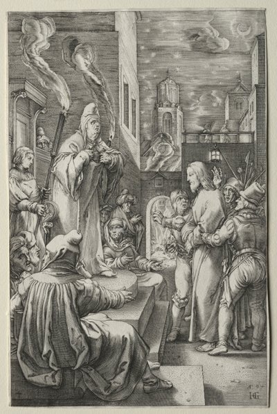 De Passie door Hendrik Goltzius