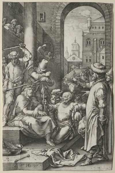 De Passie door Hendrik Goltzius