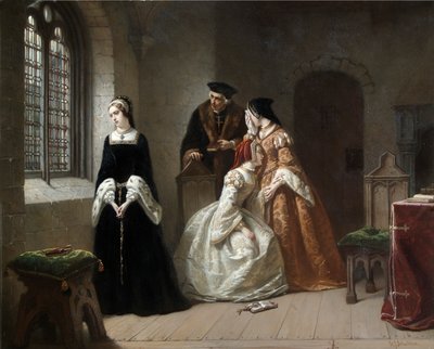 Lady Jane Grey, c.1845-1907 door Hendrik Jacobus Scholten