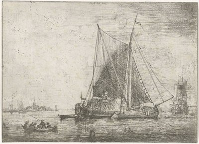 Hooischip door Hendrik Kobell