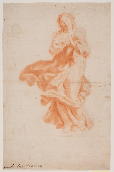 Zwevende Maria door Hendrik Krock