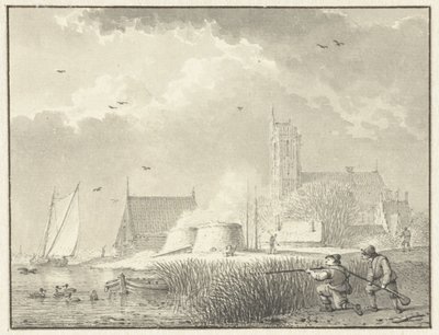 Eendenjacht door Hendrik Meijer