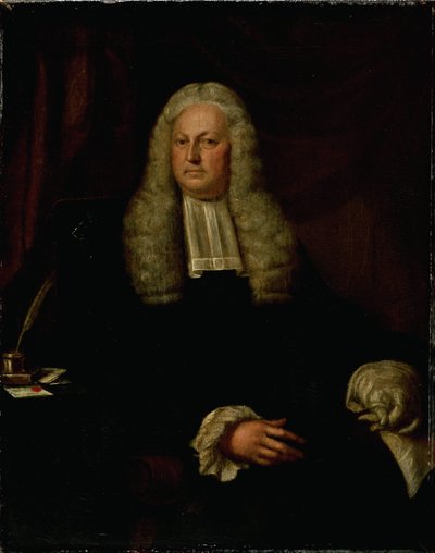 Portret van Harmen Hendrik van de Poll, burgemeester van Amsterdam door Hendrik Pothoven
