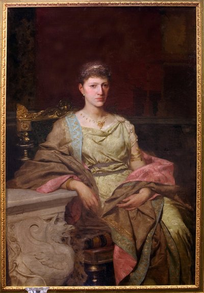 Portret van gravin Tyszkiewicz door Henryk Siemiradzki