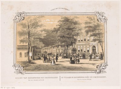 Gezicht op Rijzenburg door Hendrik Wilhelmus Last