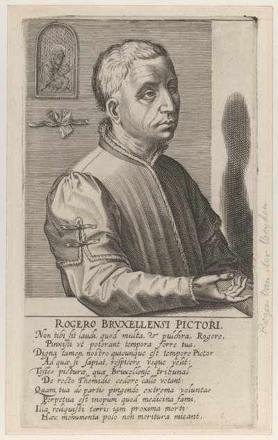 Roger van der Weyden de Jongere, c.1610 door Hendrik the Elder Hondius
