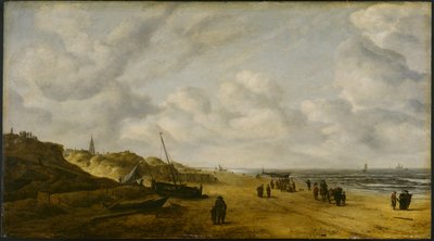 Uitzicht op Scheveningen Zanden door Hendrik van Anthonissen