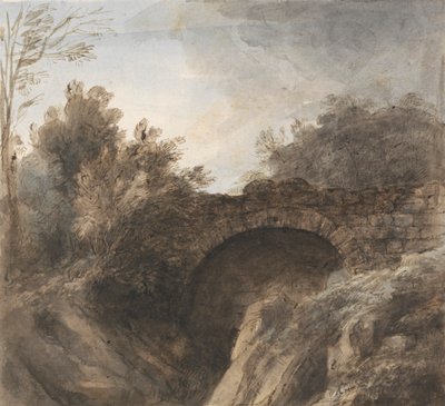 Brug Over een Diepe Kloof door Heneage Finch fourth Earl of Aylesford