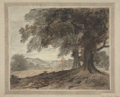 In Knole Park door Heneage Finch fourth Earl of Aylesford