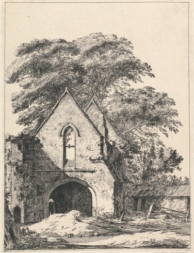 Maxstoke Priory door Heneage Finch fourth Earl of Aylesford