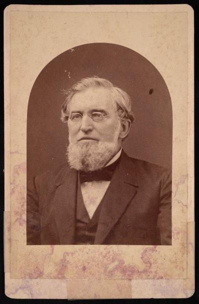 Portret van Joseph Cummings 1817-1890, voor 1890 door Hennigar and Gittings