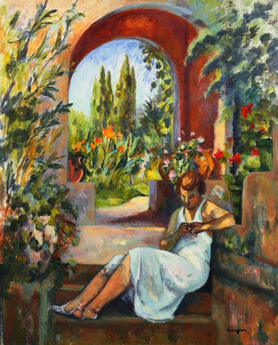 Figuur Onder de Boog door Henri Charles Manguin