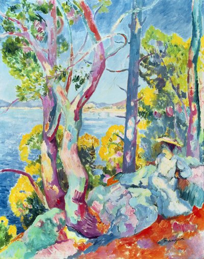 Ochtend in Cavaliere door Henri Charles Manguin