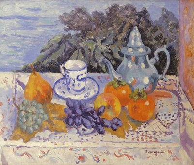 Granaatappels, Kaki, Tin door Henri Charles Manguin